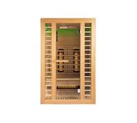 HOME DELUXE Cabine infrarouge 'REDSUN M Deluxe Plus' Taille: 120 x 105 x 190 cm, pour 2 personnes I Sauna infrarouge