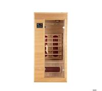HOME DELUXE Cabine infrarouge 'REDSUN S' Taille: 90x 90 x 190 cm, pour 1 personne I Sauna infrarouge, Cabine de chaleur infrarouge