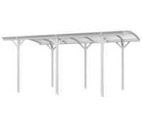 HOME DELUXE Carport design, FALO (505 x 303 cm, blanc)