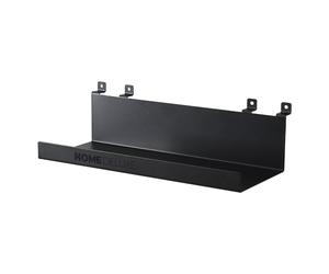 Home Deluxe Etagère pour panneau acoustique RESONA - 25 x 11 cm noir mat| Etagère murale, organisateur mural, étagère flottante