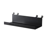 Home Deluxe Étagère pour panneau acoustique Resona - 25 x 11 cm - Noir mat - Étagère murale, organiseur mural, étagère flottante