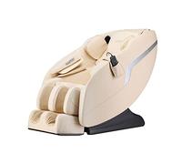 Home Deluxe - Fauteuil de massage KELSO beige - avec fonction Zero Gravity, Bluetooth et chauffage I Fauteuil de massage relax avec fonction chauffante