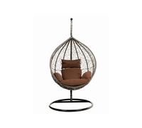 HOME DELUXE Fauteuil suspendu en polyrotin CIELO