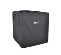 Home Deluxe - Housse pour Chaise Longue Cape Lyon - Dimensions 208 x 188 x 215 cm, Couleur : Noir I Chaise Longue Double Chaise Longue de Jardin