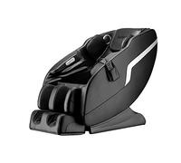 Home Deluxe Kelso Fauteuil de massage en similicuir noir zéro gravité, Bluetooth et chauffage complet