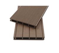 HOME DELUXE Lames de terrasse effet bois SAMANA, 220 x 14,6 x 2,1 cm (2m², brun foncé)