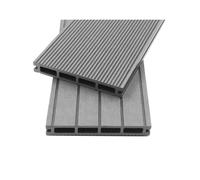 HOME DELUXE Lames de terrasse effet bois SAMANA, 220 x 14,6 x 2,1 cm (2m², gris clair)