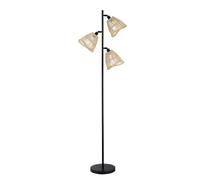 Home Deluxe Lampadaire en rotin Felia - Beige | Lampadaire en rotin, lampe boho