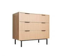 Home Deluxe NYLA Commode 90 x 80 cm Commode moderne avec tiroirs, commode en bois, style maison de campagne, grande commode, chambre à coucher, blanche, commode avec