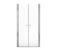 Home Deluxe - Paroi de douche LAVEA - Verre transparent - Dimensions : 70 x 195 cm - Verre de sécurité nano-revêtu de 6 mm, charnières et matériel de montage inclus I - Porte de douche Porte battante