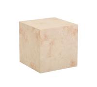 Home Deluxe - Table basse Amiri M - Couleur : grès, dimensions : 50 x 50 cm, panneau MDF, table de salon, table d'appoint, table de canapé