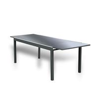 Home Deluxe - Table de Jardin Extensible - Sol - env. 180(240) x90x75 cm - Accessoires Inclus I Meubles de Jardin Table Extensible Ensemble de Balcon