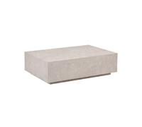 Home Deluxe - Table Basse Amiri XXL - Couleur : Beige, Dimensions : 120 x 80 cm, Plateau en MDF, déjà montée I Table de Salon Table d'appoint Table Basse