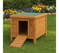 Home Discount-Petite Maison en Bois pour Lapin, Cochon d’Inde