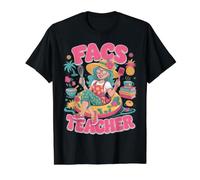 Home EC Professeur de Sciences de la Famille et de la consommation FACS School T-Shirt Graphique avec Valeur, Homme, Noir, M