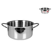 Home Ecopoint Cocotte INOX Deux Anses Marmite 16 cm