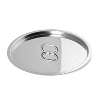 Home Ecopoint Couvercle, 22 cm, Acier Inoxydable, argenté, Moyen