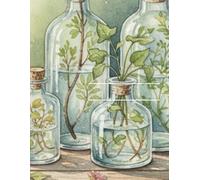 Home ed inspired writing book: Herb/plant designed cover