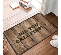 Home Entrance Decor Did You Call First Mat Fall Outdoor Door Mats Plain Outdoor Mat (40 x 60 cm)