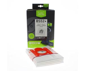 Home Equipement BS52+ Aspirateur Sac Sac Synthétique Siemens Vs 52 X4
