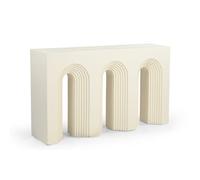 Home ESPRIT Console Blanche en Bois de manguier 150 x 35 x 87 cm