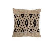 Home ESPRIT Coussin Noir Naturel 42 x 15 x 42 cm