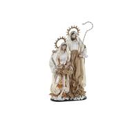 Home ESPRIT Crèche de Noël Blanc doré 48 x 28 x 96 cm