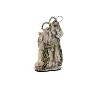 Home ESPRIT Crèche de Noël Vert Beige 48 x 28 x 90 cm