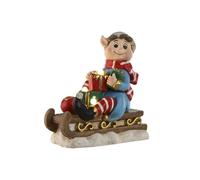 Home ESPRIT Décoration de Noël Rouge Vert Multicolore 33 x 18 x 35 cm