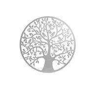 Home ESPRIT Décoration Murale Blanc Arbre Shabby Chic 99 x 2 x 99 cm