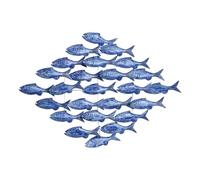Home ESPRIT Décoration murale méditerranéenne poissons 89 x 10 x 65 cm
