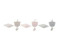 Home ESPRIT Ensemble Cadeau bébé Bleu Beige Rose (3 unités)