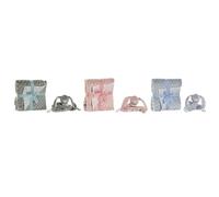 Home ESPRIT Ensemble Cadeau bébé Bleu Vert Rose Polyester (3 unités)