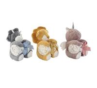 Home ESPRIT Ensemble Cadeau bébé Jaune Bleu Rose Polyester (3 unités)