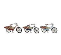 Home ESPRIT Figurine décorative 27 x 9,5 x 14,5 cm (3 unités) vélo