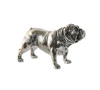 Home ESPRIT Figurine décorative argentée Chien Loft 28,5 x 11 x 16 cm