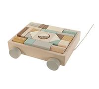Home ESPRIT Jeu en Bois Jaune Marron Naturel Menthe