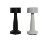Home ESPRIT Lampe de Table Blanc Noir 9 x 9 x 21 cm (2 unités)