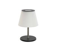 Home ESPRIT Lampe de table blanc noir PVC acier inoxydable aluminium 18 x 18 x 26,5 cm, S3055526