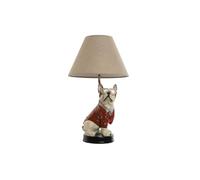 Home ESPRIT Lampe de Table Blanc Rouge Métal Résine 50 W 220 V 26 x 26 x 46 cm