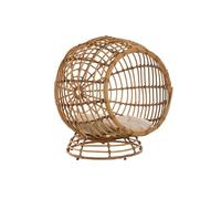 Home ESPRIT Lit pour Animal Domestique Blanc Naturel rotin synthétique 60 x 58 x 58 cm