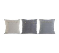 Home ESPRIT Lot de 3 Coussins Bleu Beige méditerranéen 60 x 20 x 60 cm