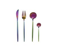 Home ESPRIT Ménagère en acier inoxydable 3 x 1,5 x 13 cm 16 pièces