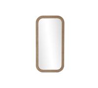 Home ESPRIT Miroir Mural Naturel en Bois MDF Bali 60 x 4 x 120 cm