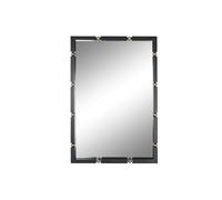 Home ESPRIT Miroir Mural Noir doré Verre Fer 64,5 x 5 x 96,5 cm