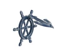 Home ESPRIT Poignée de Porte en Fer 16 x 3 x 14 cm Gouvernail