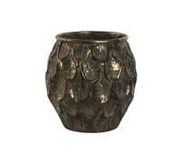 Home ESPRIT Pot doré métal Vintage 28 x 28 x 28 cm
