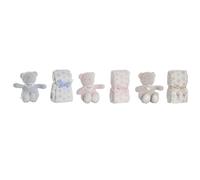Home ESPRIT Set Cadeau pour bébé Bleu Beige Rose Polyester (3 unités) S3057029 - EAN : 8424002133092