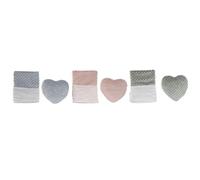 Home ESPRIT Set Cadeau pour bébé Bleu Vert Rose Polyester (3 unités) S3054394 - EAN : 8424002106195