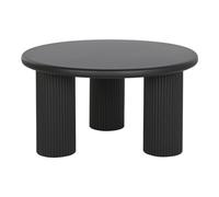 Home ESPRIT Table d'appoint Noire en métal 75 x 75 x 40 cm